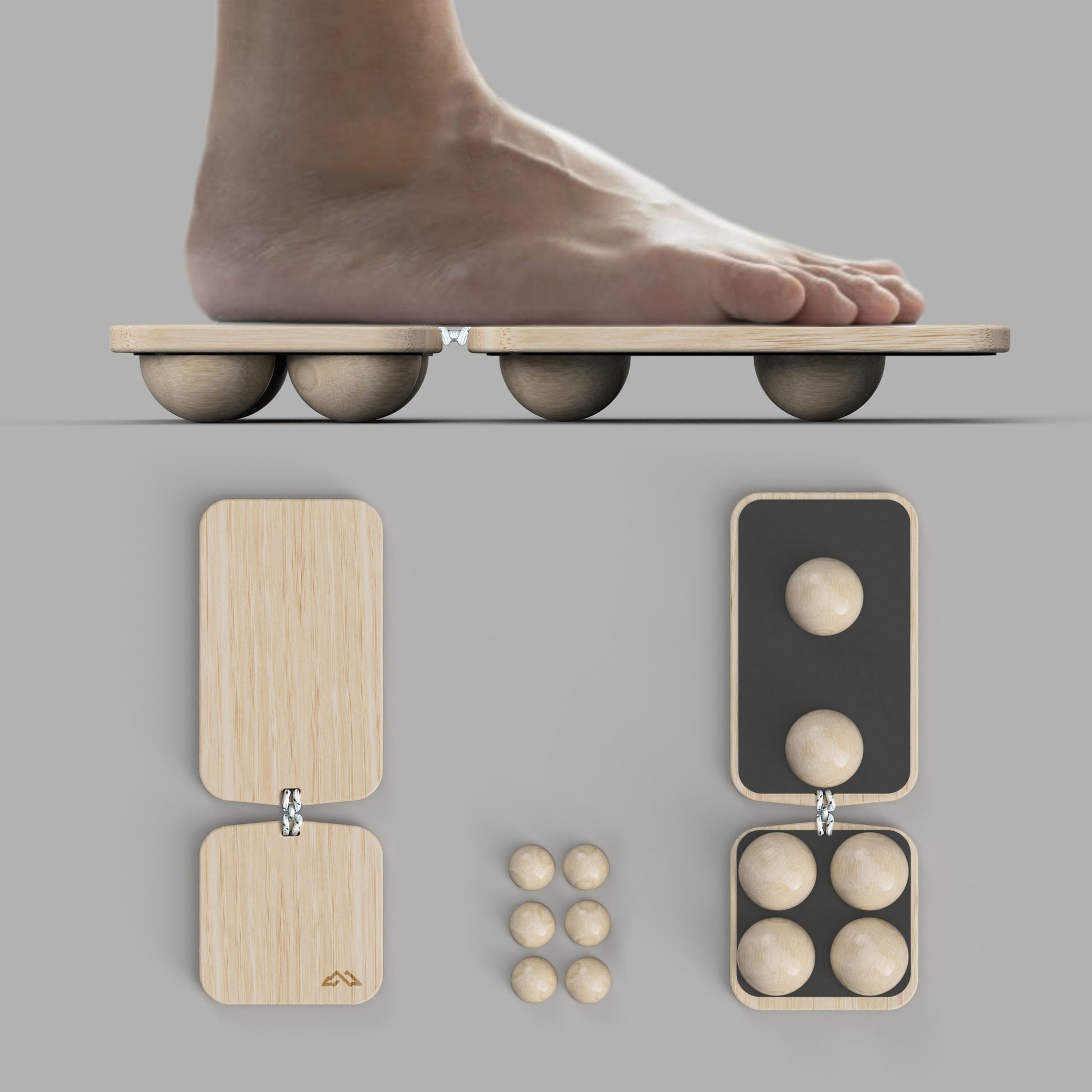 SteadySole Foot balance board and lower leg mobility trainer image 0