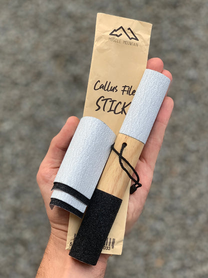 SkinSmooth™ Callus File Set | Hand File & Foot Sander for Climbers