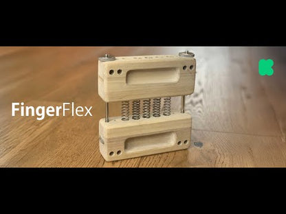 FingerFlex™ Spring-Powered Portable Hangboard